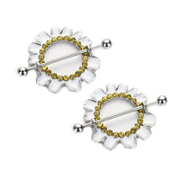 Oil Milk Ring Milk Jewelry Punk Style Body Piercing Ornament