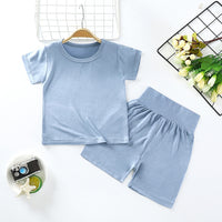 Children's Clothing Summer Modal Children's Short-sleeved Suit