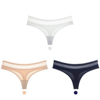 Cotton low-rise seamless women's briefs