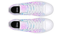 Fashion Printed Couple High Top Canvas Shoes