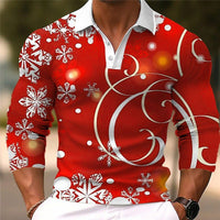 Autumn Fashion Polo Collar Button Animal Print Long Sleeve