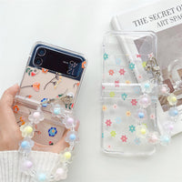 Transparent And Creative Folding Screen Phone Case