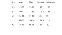 Single breasted jeans women's feet