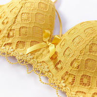 Cross-over half bra