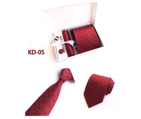 Gift box 6 piece suit group tie