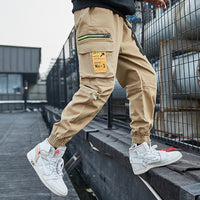 Zippered pocket beam overalls