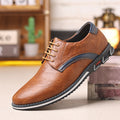 Lightweight casual leather shoes with straps for all seasons