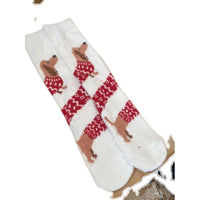 Winter Warm Coral Velvet Socks