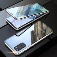 Magneto double-sided glass mobile phone case