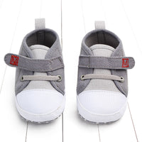 Soft sole baby canvas shoes