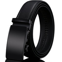 Mens Genuine Leather Belt With Automatic Buckle