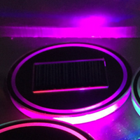 Solar Powered LED Cup Mats