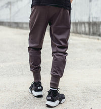 Hip-hop men's casual European and American casual pants beam pants hip-hop high street summer new printed sweatpants men's trousers