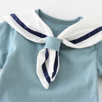 Navy style children's wear