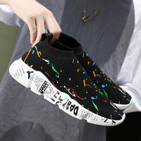 Canvas shoes breathable mesh shoes