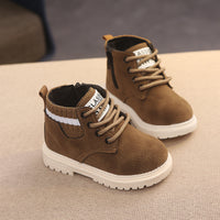 New warm and thick boy leather boots