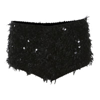 Womens Sexy Fashionable Casual Shorts With Feather Detailing