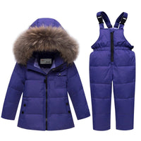 Children's sling down jacket