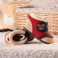 New children's velvet snow boots