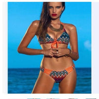 New digital printed bikini swimsuit