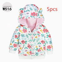 Cute double coat for boys and girls