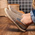 Men's Casual Handmade Linen Canvas Shoes