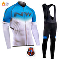 Cycling jersey long sleeve suit