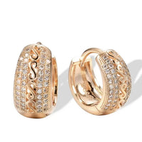 New Exquisitely Luxurious Womens Zircon High-quality Ear Clips