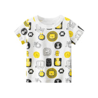 Children's Summer New Boys Short Sleeve T-shirt