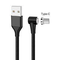 Braided magnetic data cable three-in-one fast charging cable