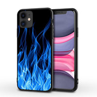 Suitable for XS / XR / 11pro Green Flame Mobile Phone Case
