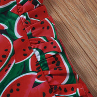 Printed Sleeve One-Piece Swimsuit