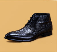 First layer cowhide men's Martin boots