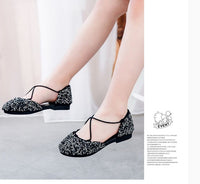 Flash girl princess shoes and sandals in summer