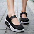 Platform shoes with soft soles