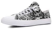 Fashion Printed Couple High Top Canvas Shoes