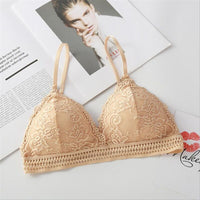 Sexy triangle cup bra