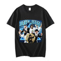 Retro Oversized T-shirt Casual Printing Short Sleeve