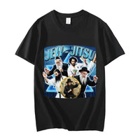 Retro Oversized T-shirt Casual Printing Short Sleeve