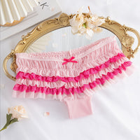 Lace Panties With A Low-rise Design For A Girly Vibe