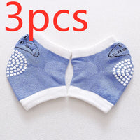 Children's dispensing anti-skid knee pads