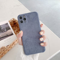 New plush soft shell mobile phone case Lens package