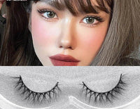 Natural Simulation Daily Messy Curling 3D Stereo False Eyelashes