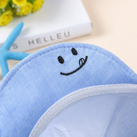 Children's Hat Baby Cuffed Hat Cotton Polka Dot Ears Baby Sun Hat
