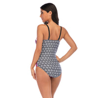 Ladies Printed Sling One Piece Swimsuit