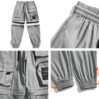 Workwear casual pants three-dimensional multi-pocket loose