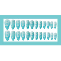 Water drop fake nail patch