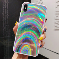 Marble Shockproof Silicone Phone Case Cover