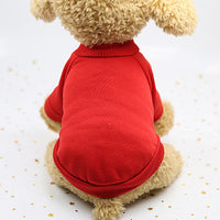 Dog Pure Color Sweatshirt