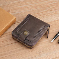 Men's Wallet Short Style European And American Fashion